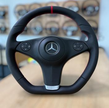 Lenkrad neu beziehen passend für Mercedes SLK R171 SL R230 CLS C219 W204, Design A642
